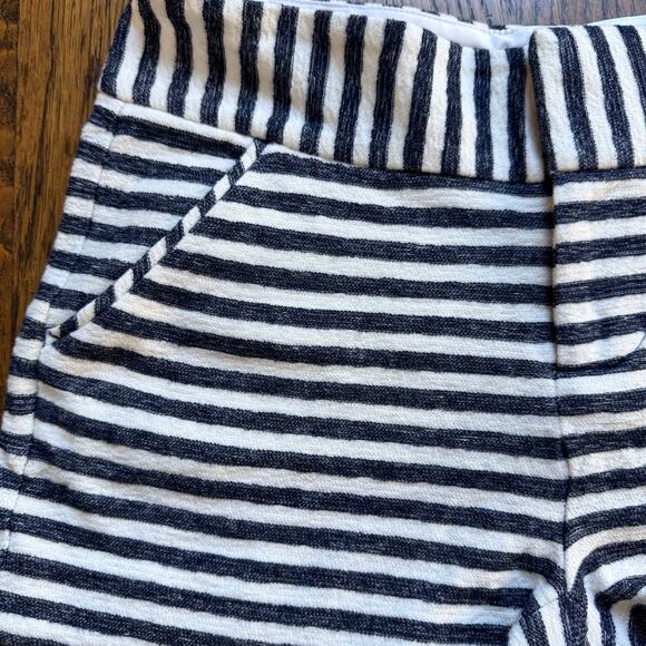 Alice + Olivia AIR 100% Cotton Striped Shorts Size 2 - Picture 2 of 6